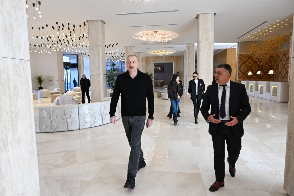 Prezident və ailəsi Şahdağ Turizm Kompleksində - FOTO/VİDEO - foto 8
