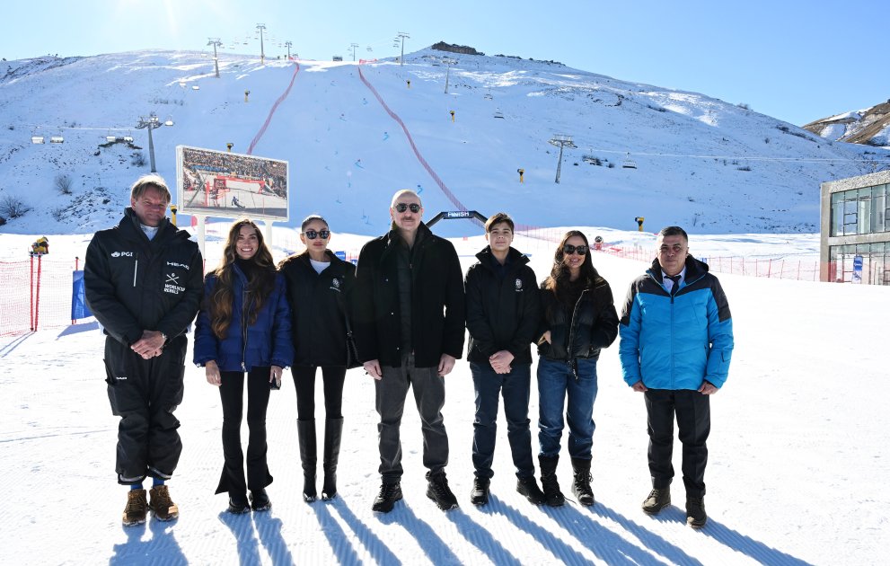 Prezident və ailəsi Şahdağ Turizm Kompleksində - FOTO/VİDEO - foto 26