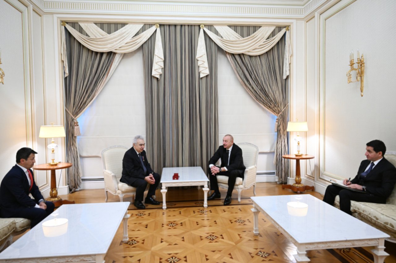Fatih Birol İlham Əliyevin QƏBULUNDA - FOTO/VİDEO - foto 2