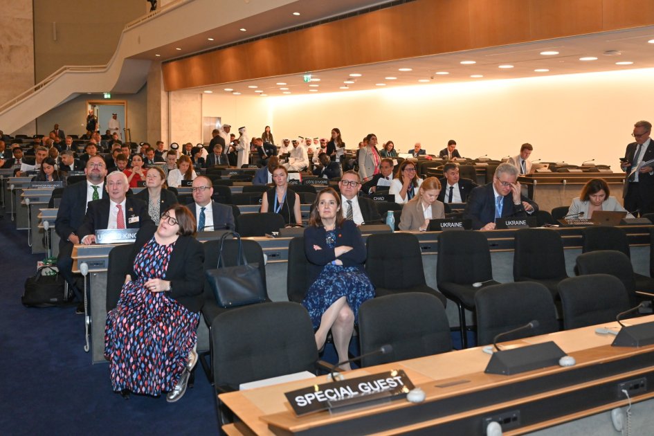 Sahibə Qafarova Parlament Sədrlərinin 6-cı Dünya Konfransında ümumi müzakirələrə sədrlik etdi - FOTO - foto 3