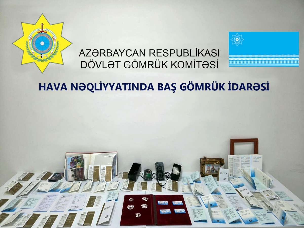 120 karatlıq brilyantı Dubaydan qanunsuz gətirdilər - FOTO - foto 2
