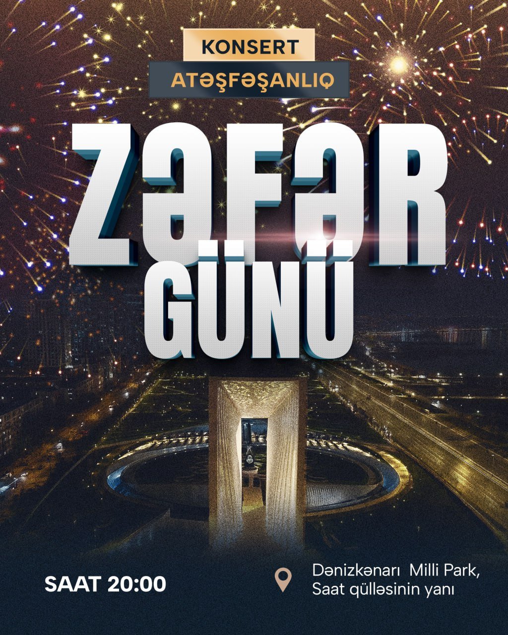 Zəfər Günü ATƏŞFƏŞANLIQ olacaq - foto 1