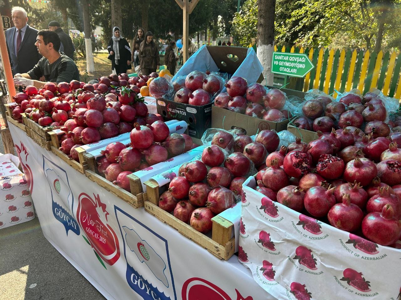 Göyçayda ənənəvi "Nar Festivalı" keçirildi - FOTO - foto 3