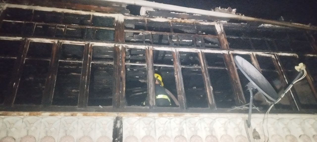 Şamaxıda 6 otaqlı EV YANDI - FOTO - foto 1