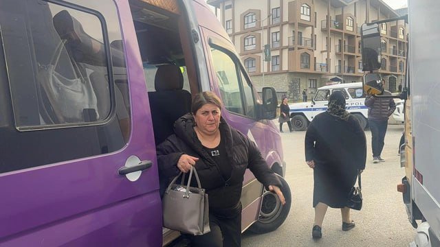 Növbəti köç karvanı Kəlbəcər şəhərinə çatdı - FOTO - foto 2