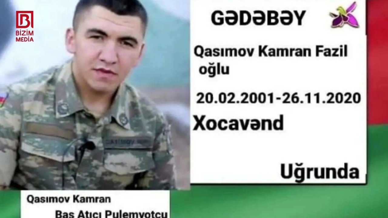 Atasının doğum günündə torpağa tapşırılan ŞƏHİD – Kamran Qasımovun HƏYAT HEKAYƏSİ – FOTO - foto 2