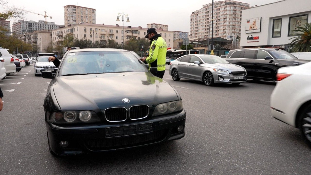 Bakıda narkotikin təsiri altında olan sürücü saxlanıldı – FOTO/VİDEO - foto 1