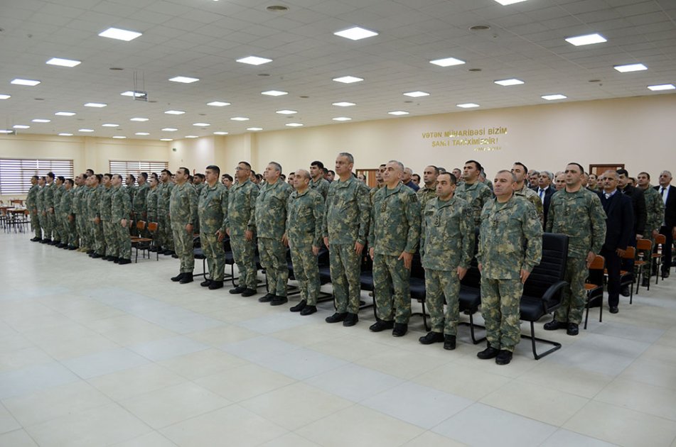 Zabit təkmilləşdirmə kursunun növbəti buraxılış mərasimi keçirildi - FOTO - foto 1