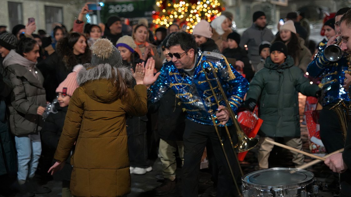 Kəlbəcərdə 32 il sonra ilk dəfə Yeni il şənliyi keçirildi – FOTO - foto 3
