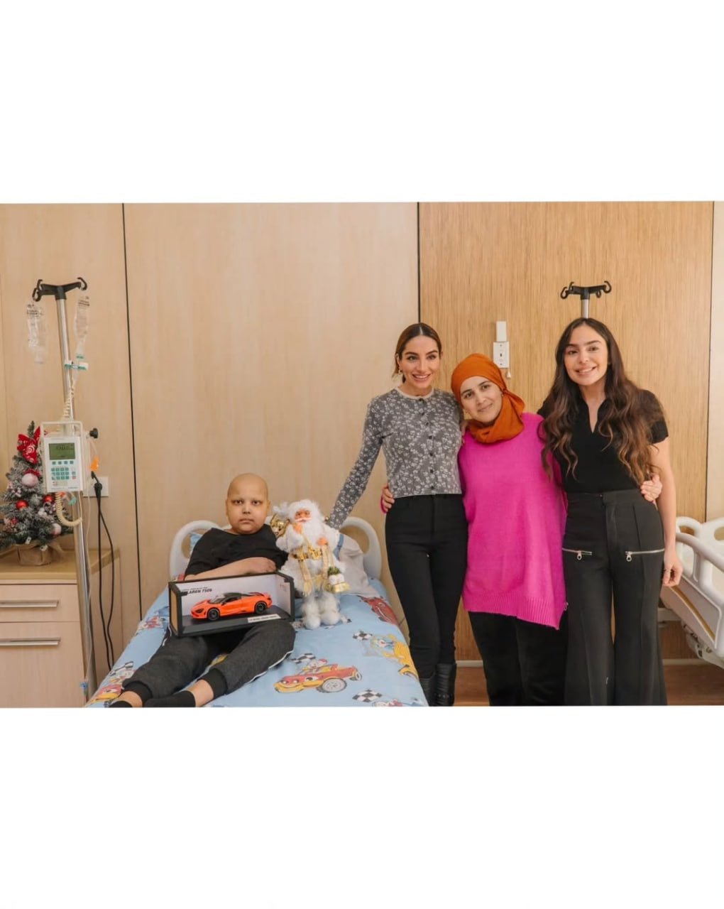 Leyla Əliyeva və Arzu Əliyeva Milli Onkologiya Mərkəzini ziyarət etdilər - FOTO - foto 14