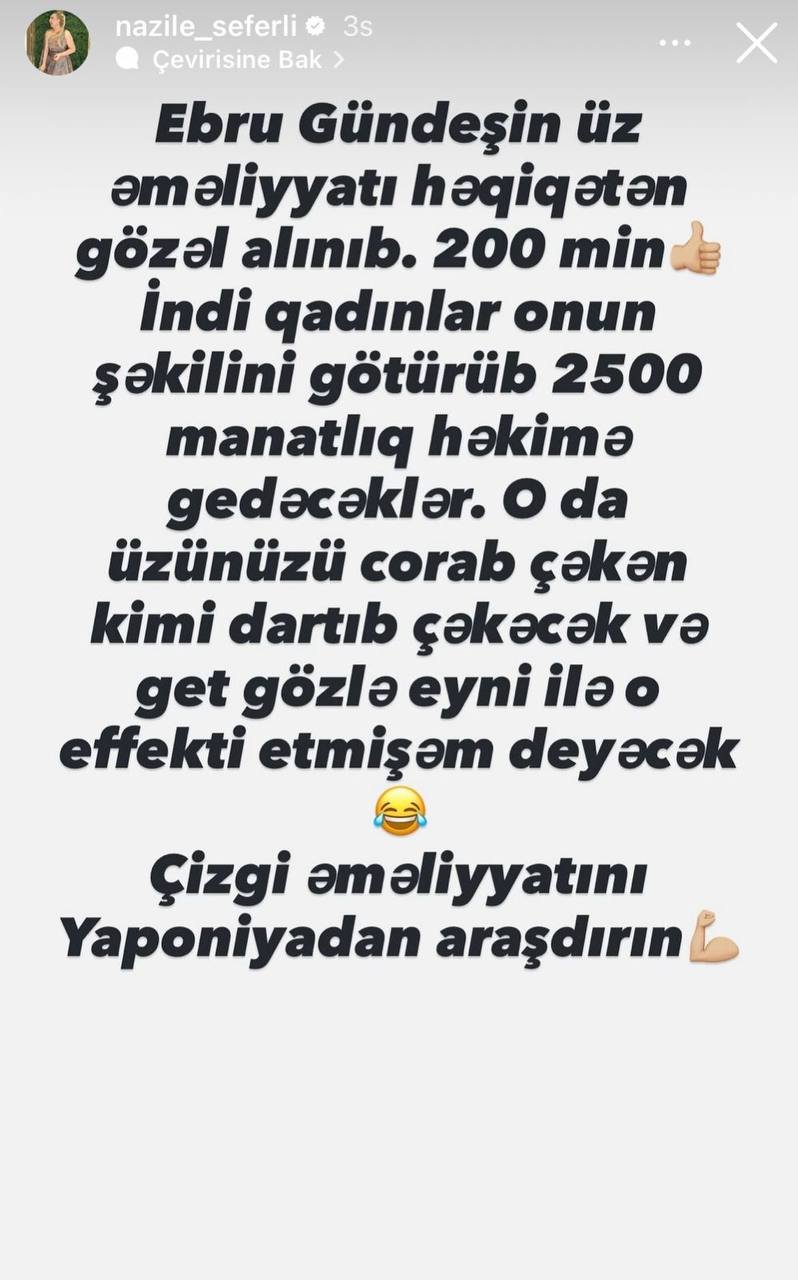 “Həkim üzünüzü corab çəkən kimi çəkəcək” - FOTO - foto 1