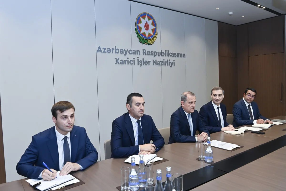 Ceyhun Bayramov sülh gündəliyini ATƏT Parlament Assambleyasının Prezidenti ilə müzakirə etdi – FOTO - foto 2