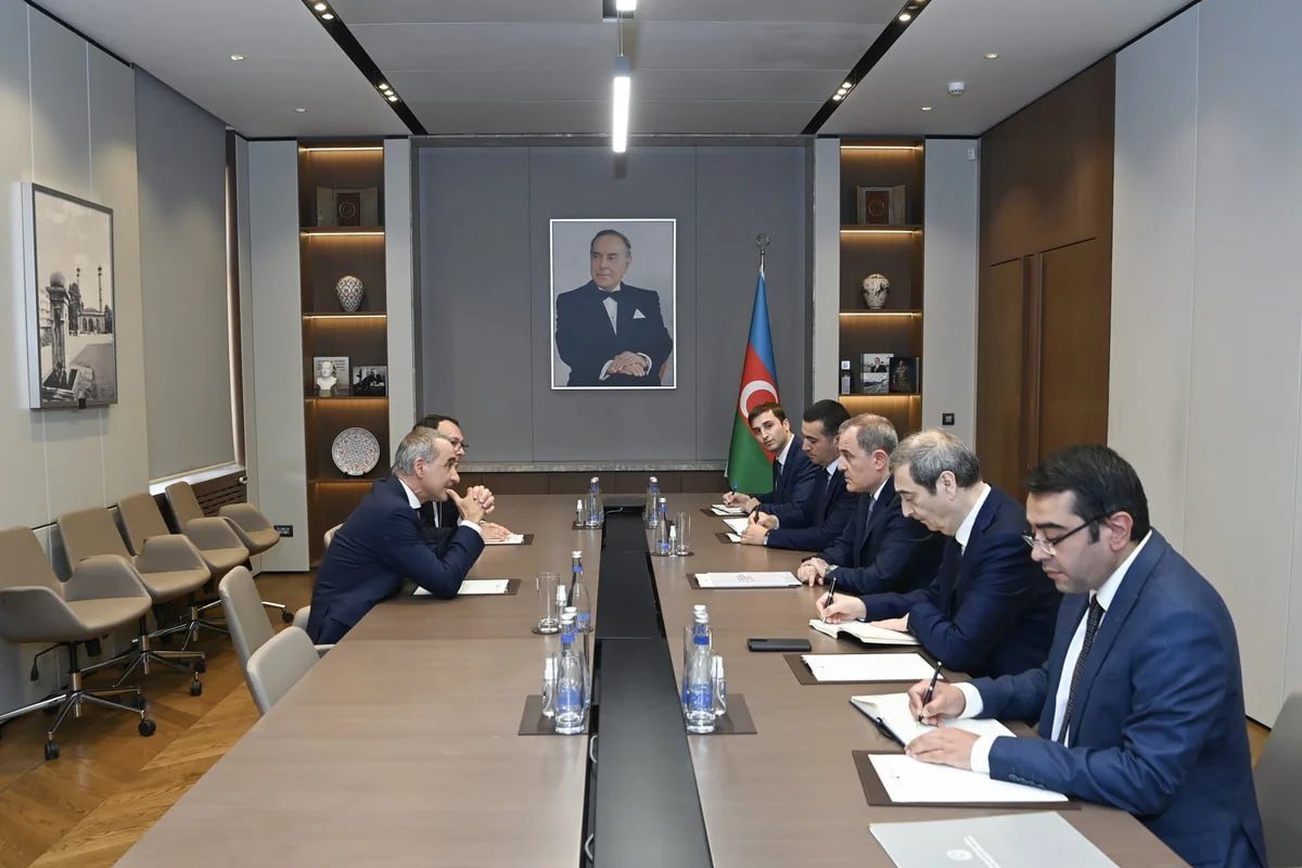 Ceyhun Bayramov sülh gündəliyini ATƏT Parlament Assambleyasının Prezidenti ilə müzakirə etdi – FOTO - foto 1