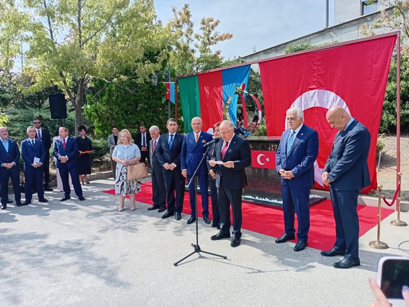Ankarada Qafqaz İslam Ordusuna abidə qoyuldu – FOTO - foto 5