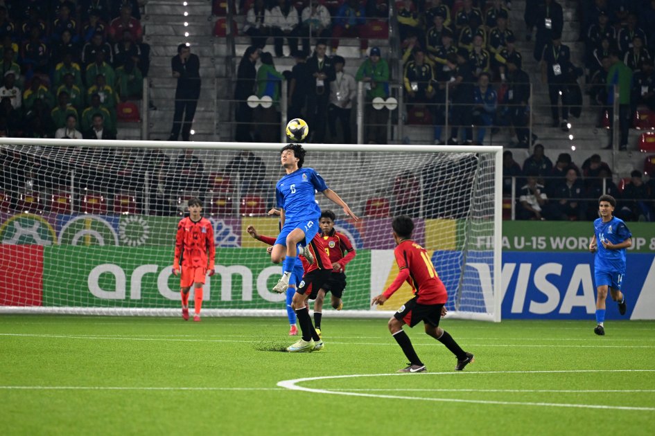 Prezident ailəsi ilə FIFA U-15 dünya çempionatının açılış mərasimini izlədi - YENİLƏNİB - FOTOLAR - foto 24