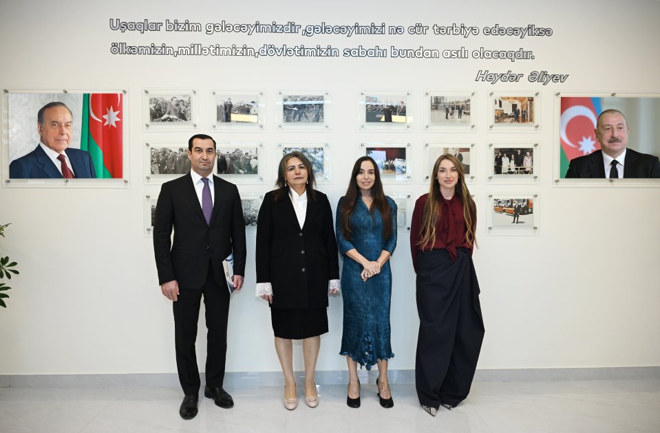 Şamaxıda Xınıslı körpələr evi-uşaq bağçasının açılışı olub - FOTO - foto 3