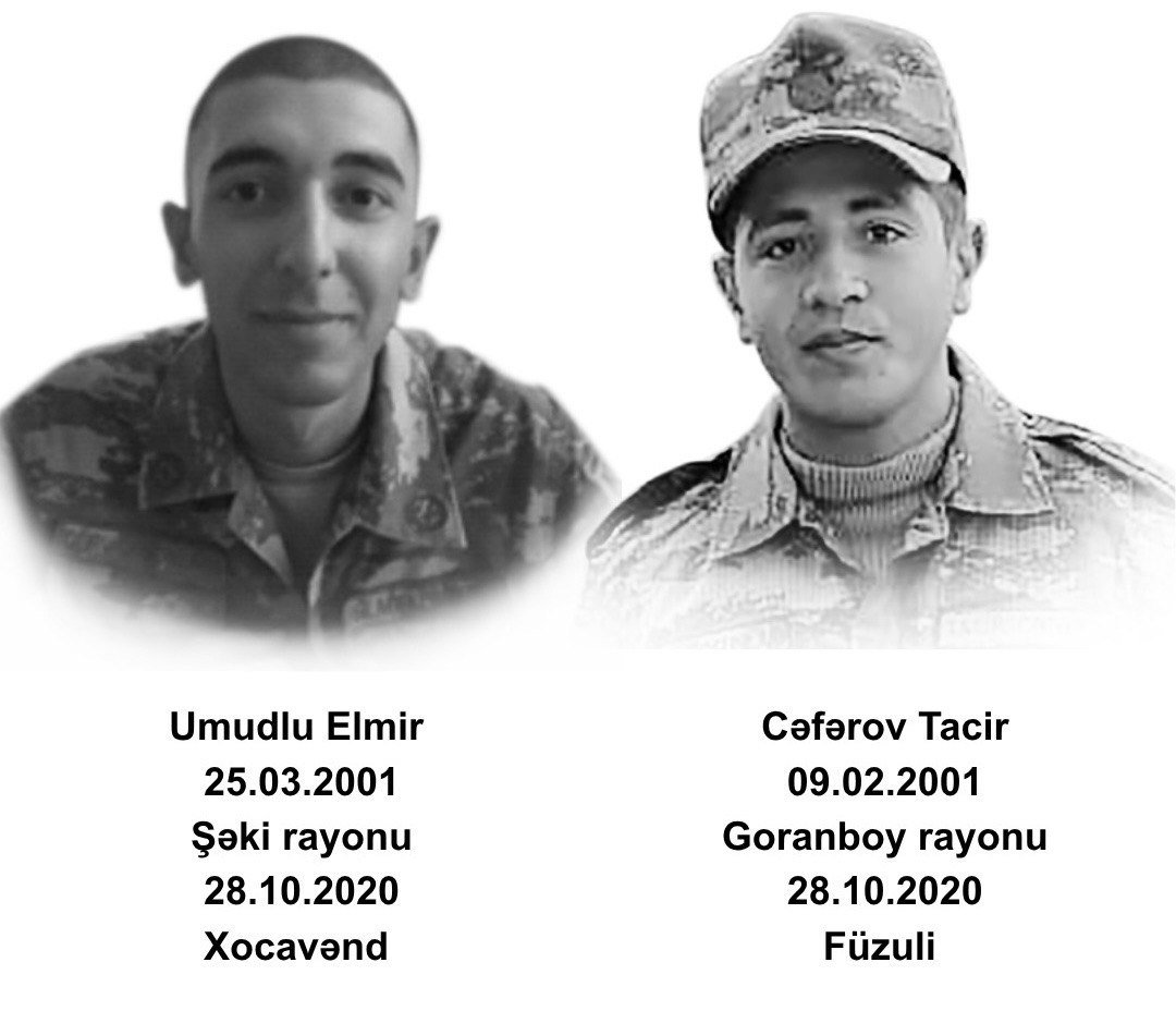 Altı il öncə bu gün – 28 oktyabrda şəhid olmuş qəhrəmanlarımız – FOTOLAR - foto 3