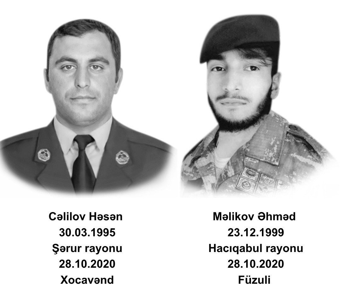 Altı il öncə bu gün – 28 oktyabrda şəhid olmuş qəhrəmanlarımız – FOTOLAR - foto 1