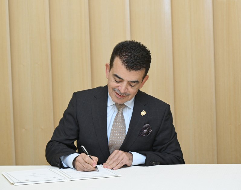 Heydər Əliyev Fondu ilə ICESCO arasında əməkdaşlığa dair növbəti saziş imzalandı - FOTO - foto 3