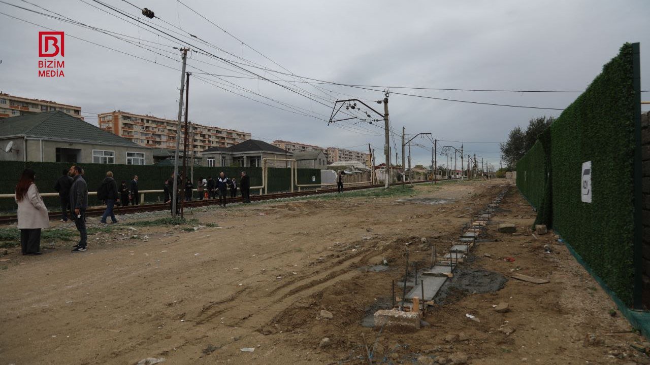 Yeni Suraxanı–Hövsan dəmir yolu xəttinin bərpası işləri nə yerdədir? – Foto - foto 5