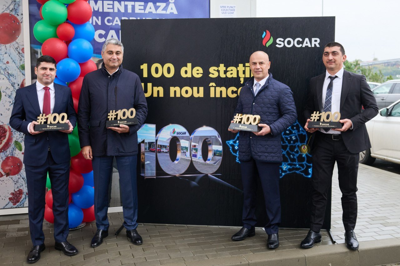 Rumıniyada “SOCAR” brendi altında 100-cü yanacaqdoldurma məntəqəsi istifadəyə verildi - Foto - foto 1