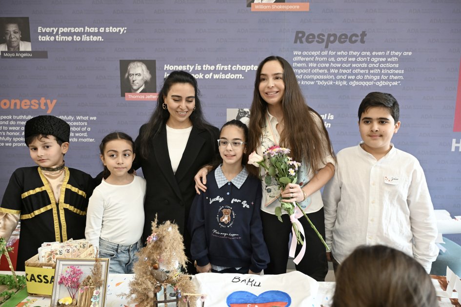 Leyla Əliyeva ADA Məktəbinin xeyriyyə məqsədli Payız festivalında - Foto - foto 4