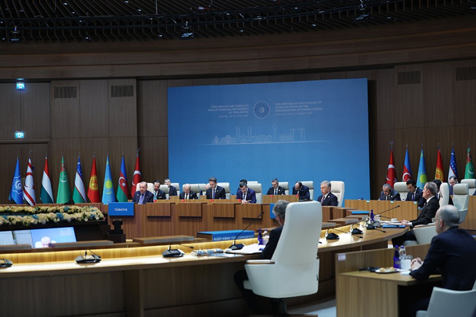 TDT-nin 13-cü Zirvə Görüşü: Azərbaycan sədrliyi Türkiyəyə təhvil verdi - Foto - foto 3