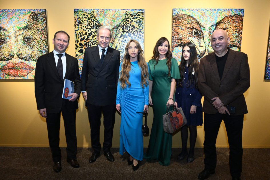 Leyla Əliyeva və Alyona Əliyeva açılış mərasimində - Foto - foto 1