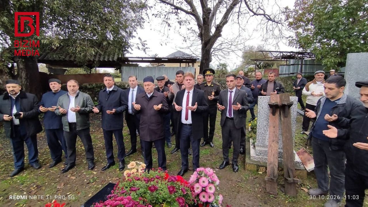 Vətən müharibəsi şəhidi Abakar Hacıyevin anım mərasimi keçirildi – FOTO/VİDEO - foto 3
