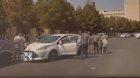 Bakıda yolu keçmək istəyən qadını maşın vurdu – DAVA DÜŞDÜ – ANBAAN VİDEO
