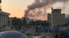 Rusiya ordusu Kiyevdə hökumət binasına zərbə endirdi - FOTO