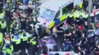 Londonda müsəlman miqrantlara qarşı ETİRAZLAR başladı - VİDEO