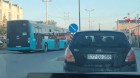 Bakıda bu yolda marşrut avtobusu da “protiv” gedir – VİDEO