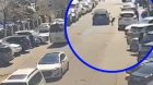 Bakıda avtomobil yoluna qaçan piyadaların vurulma GÖRÜNTÜLƏRİ – ANBAAN VİDEO