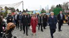 Alena Əliyeva Novruz yarmarkasını ziyarət edib - FOTO