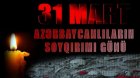 Bu gün 1918-ci ildə azərbaycanlılara qarşı törədilən soyqırımının növbəti İLDÖNÜMÜDÜR