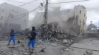 İsrail bombardmanından sonra Livanın Kəfr-Cuz şəhəri - VİDEO