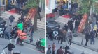 Qız nişanı qaytardı, ailələr küçə döyüşünə çıxdılar &ndash; ANBAAN VİDEO