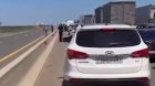 Bakı&ndash;Masallı yolunda tıxac yarandı - VİDEO
