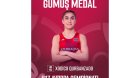 Qadın güləşçimiz Avropa çempionatında gümüş medal qazandı
