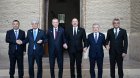 Türk Dünyasının liderləri Türküstanda əl-ələ - FOTO