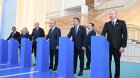 Liderlər Türk Sivilizasiyası Mərkəzinin onlayn təməlqoyma mərasimində - FOTO