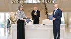 Anaklaudia Rossbax İlham Əliyevlə görüşündən yazdı: "Məmnun oldum" - FOTO