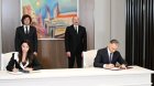 Bakı&ndash;Tbilisi&ndash;Qars dəmir yolu xəttinin yük ötürmə qabiliyyəti 5 dəfə ARTIRILDI - FOTO
