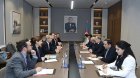Ceyhun Bayramov Aİ rəsmisi ilə nələri müzakirə etdi? - FOTO