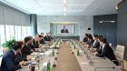 Mikayıl Cabbarov ABŞ rəsmisi ilə investisiya layihələrini müzakirə etdi - FOTO