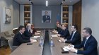 Nazir Rumıniya Prezidentinin müşaviri ilə görüşdü - FOTO