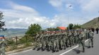 Laçında hərbçilər yürüş ediblər - FOTO
