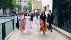 Leyla Əliyeva və Arzu Əliyeva Dənizkənarı Milli Parkda açılış və təqdimat mərasimlərində - FOTO