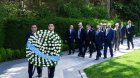 TDT ölkələrinin rəsmiləri Fəxri Xiyabanı və Zəfər abidəsini ziyarət etdilər &ndash; FOTO